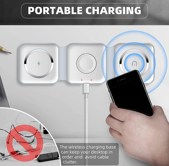 3-in-1 Wireless Charging Pad