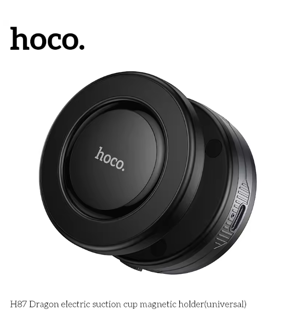 Hoco H87 Dragon – Electric Suction Cup Magnetic Phone Holder (Universal)