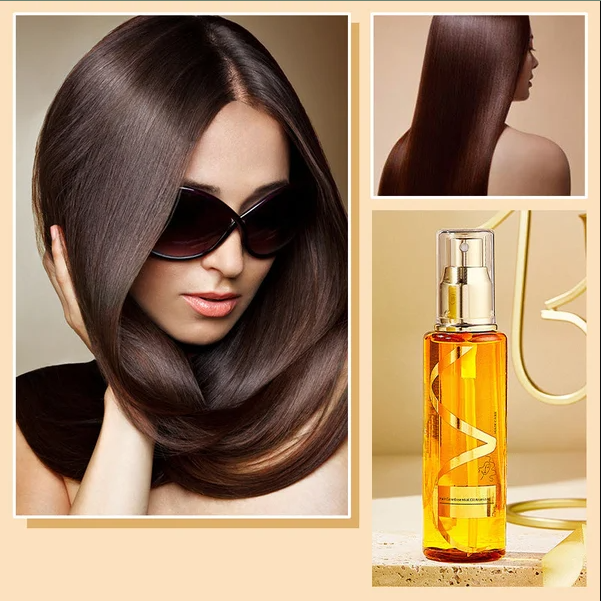 Last Day Of Discount 🔥 Moisturizing & Strengthening Silky Hair Oil