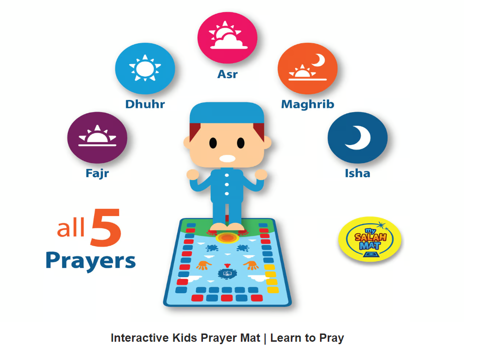 Prayer Mat for Children Education.