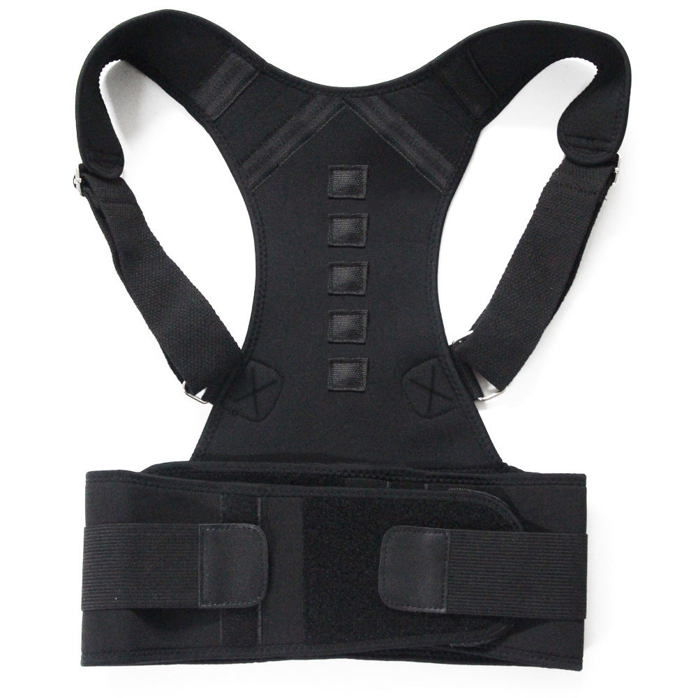 Adjustable Magnetic Posture Corrector – Back & Shoulder Support Brace for Men & Women
