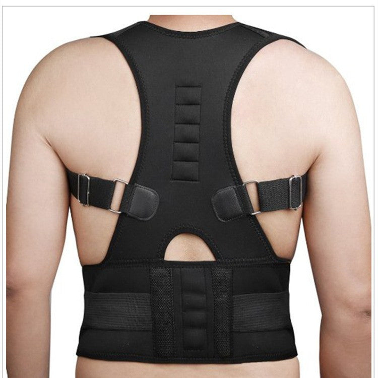 Adjustable Magnetic Posture Corrector – Back & Shoulder Support Brace for Men & Women