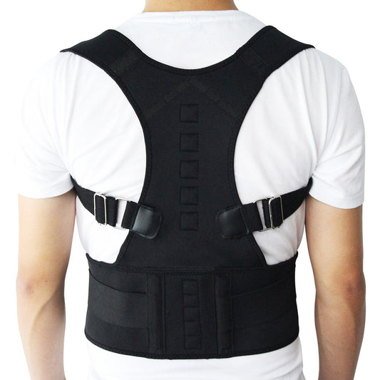 Adjustable Magnetic Posture Corrector – Back & Shoulder Support Brace for Men & Women