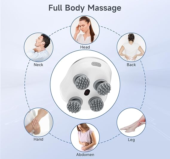 Electric Scalp Head Massager – Ultimate Relaxation & Hair Boost