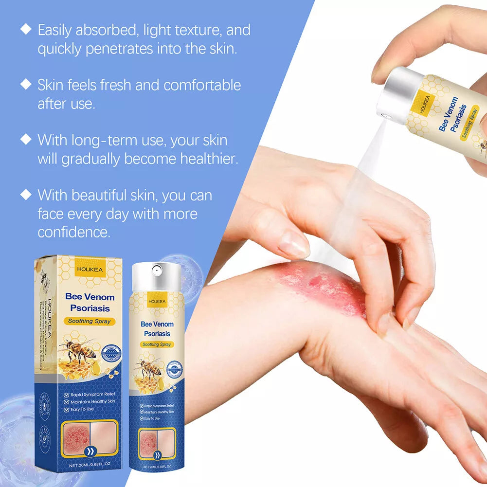 Houkea Bee Venom Psoriasis Soothing Spray