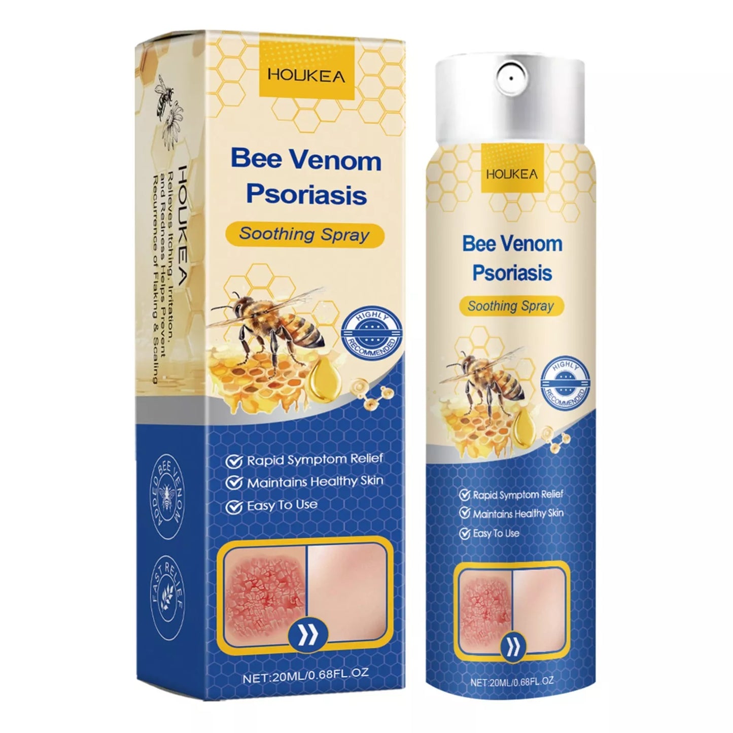 Houkea Bee Venom Psoriasis Soothing Spray