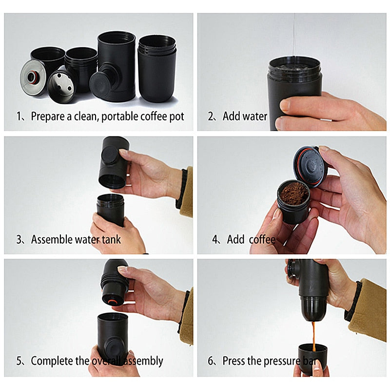Condensed Portable Mini Coffee Machine
