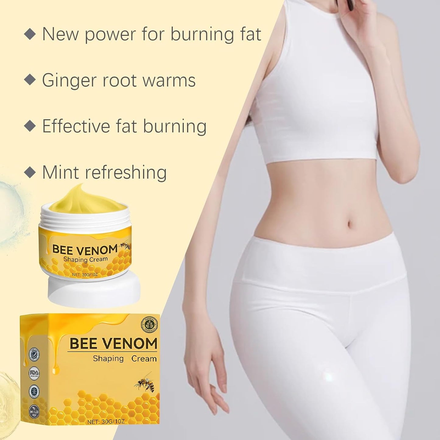 Shaping Cream (50 g) - Bee Venom-Infused Sculpt & Nourish