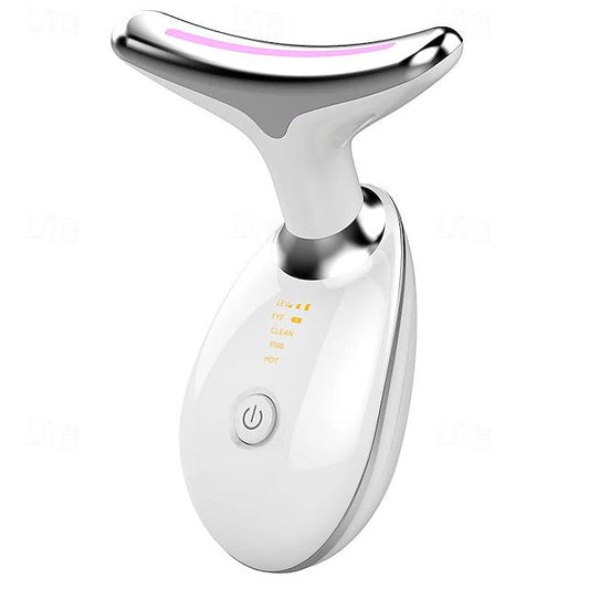 LED Neck & Face Beauty Device – Skin Tightening & Anti-Aging Massager”